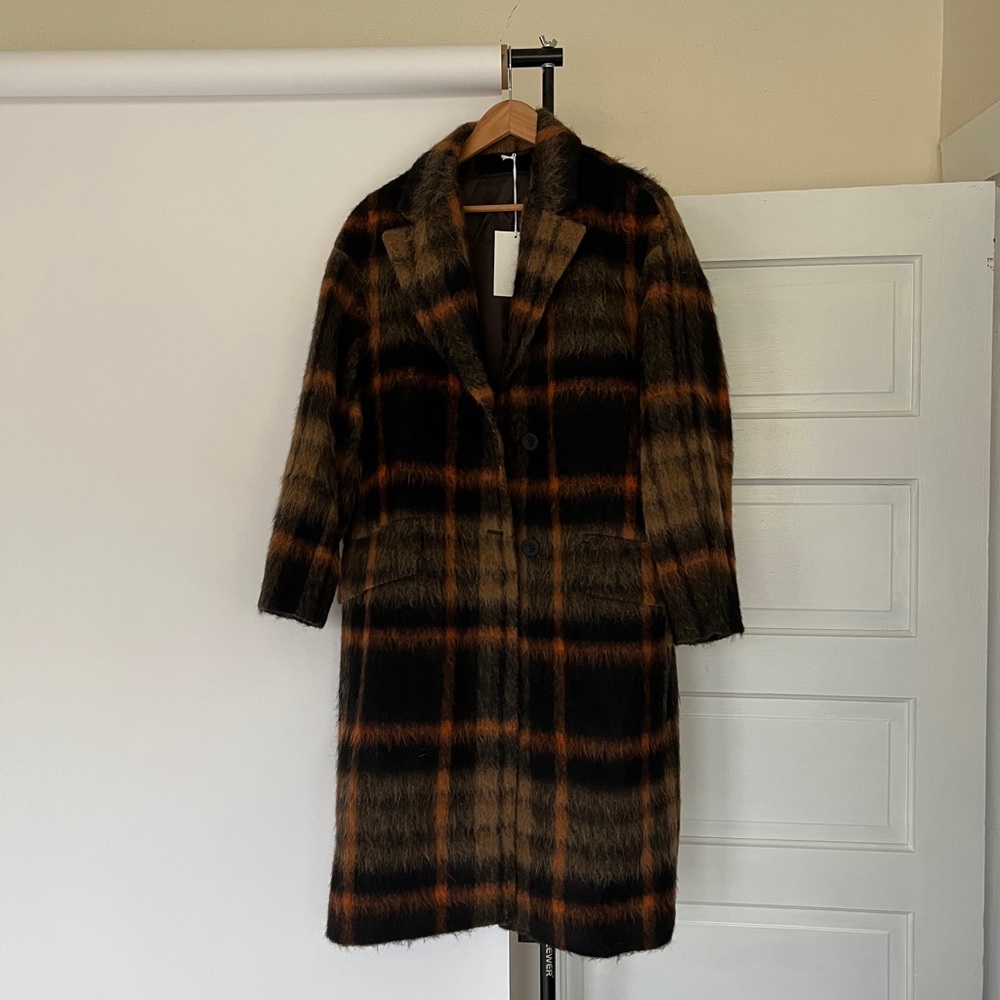 COS Plaid coat